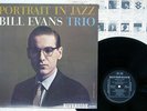 BILL EVANS TRIO PORTRAIT IN JAZZ RIVERSIDE SMJ-6144 Japan VINYL LP