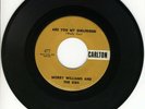 MORRY WILLIAMS - ARE YOU MY GIRLFRIEND - CARLTON 477 - RARE 50'S DOO WOP 45 - VG
