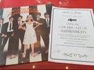 ? First Press Blondie Debbie Harry Signed Parallel Lines Cover Chris Stein COA