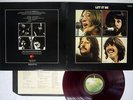 BEATLES LET IT BE APPLE AP 80189 Japan RED VINYL VINYL LP