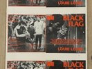 black flag louie louie poster posh boy vintage punk