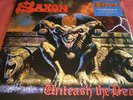 SAXON UNLEASH THE BEAST LP GOLD VINYL 180 GRAM NEW & SEALED LIMITED ED.