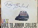 Autographed Dave Brubeck Quartet Jazz Goes To Junior College CL1034 6-eye?