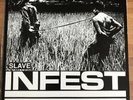 Infest - Slave LP RED VINYL Deep Six Draw Blank punk kbd