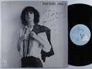 PATTI SMITH Horses ARISTA LP VG+ autographed w/ insert SHRINK **