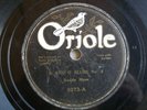 Buddy Moss B&O Blues Best Gal Oriole 8273 guitar guitarist prewar 78 record RR