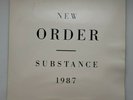 New Order. Substance 1987. NM- Electronic Synth Rock DBL LP
