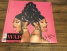Cardi b Signed Autograph Wap Limited Pink Edition Vinyl Megan Thee Stallion