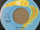 HTF 1964 Northern Soul Bud Harper Peacock Promo 45 LET IT RAIN/WHEREVER YOU WERE