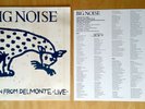 The Man From Delmonte Live Big Noise vintage original 1989 vinyl album + insert