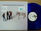 SOUL ASYLUM And The Horse They Rode In On PROMO Blue Vinyl LP w/HYPE STICKERS
