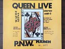 QUEEN Live P.N.W. March 1977 Splatter Vinyl