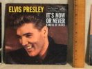 3 VTG ELVIS RCA VICTOR ’45 RECORDS  BLUE SUEDE SHOES, A MESS OF BLUES, ASK ME