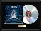 AC/DC BALLBREAKER ALBUM WHITE GOLD PLATINUM TONE VINYL RECORD NON RIAA RARE