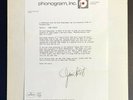 JOHN COUGAR Nothin' Matters... RARE TEST PRESSING LP w/LETTER 1980 Mellencamp