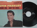 ELVIS PRESLEY Hound Dog / Don't Be NM RCA VICTOR 447-0608 Gold Standard PS 45