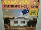 VIOLENT SOHO EVERYTHING IS A-OK (2021) NEW SEALED ORANGE BLUE COLOURED VINYL LP