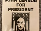 David Peel Lp John Lennon For President 1990 Mint Condition Limited Ed Czech Re