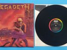 MEGADETH vinyl lp PEACE SELLS 1st US press BEAUTY 1986 Capitol Ships to USA only