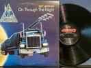 DEF LEPPARD ON THROUGH THE NIGHT VG++ '80s MERCURY BLACK LBL RE LP MASTERDISK HW