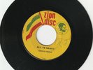 ROOTS 45 ZION DISC LABEL SONS OF NEGUS 