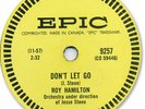 1958 ROY HAMILTON Rock’n Roll 78 RPM Record. Don’t Let Go