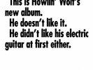 Howlin' Wolf - The Howlin' Wolf Album - Vinyl LP - Cadet Concept LPS-319