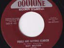 ROY MILTON Fools Are Getting Scarcer RARE orig US 45 r&b jiver jump blues HEAR