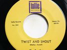 BEATLES - TWIST AND SHOUT / THERE'S A PLACE - ROCK 45 (PURPLE TOLLIE)