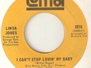 LINDA JONES I Cant Stop Lovin My Baby Hypnotized LOMA NORTHERN SOUL DEEP USA 45