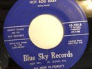 ROCKY DAVIS AND THE SKY ROCKETS   HOT ROD BABY   Rare Orig. FL ROCKABILLY 45