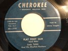 EARL REED AND RHYTHM ROCKERS   FLAT FOOT SAM   CHEROKEE   Rare Orig. ROCKABILLY