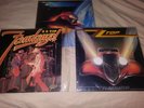 ZZ TOP -3xLP Fandango , Eliminator, Afterburner, Vinyl Records, Details Below