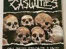 3x Casualties punk rock Lp vinyl The Front line The early yrs. Who's in control