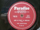 THE HARPTONES - R&B 78rpm PARADISE #101 - LIFE IS BUT A DREAM / DOING ME WRONG