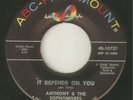 ANTHONY & SOPHOMORES It Depends On You ABC WIGAN CASINO NORTHERN SOUL USA 45