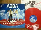 ABBA -SLIPPING THROUGH MY FINGERS - PROMO ONLY JAPAN LP PICTURE DISC- COCA-COLA