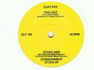 RARE PUNK/KBD-CLAY FAV-CONSIGNMENT STOCK EP-UK OWN LABEL (PRIVATE PRESS)