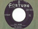 45RPM THE DIABLOS feat Nolan Strong The Wind RARE Orig US Fortune VG+