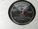 78 rpm.Shellac.LEADBELLY.Back Water Blues/Irene.Blues.1948.Telefunken.Rare.