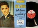 Rare Rock 'n Roll LP & Booklet - Elvis Presley - Welcome In Germany - Import