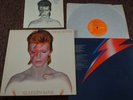 DAVID BOWIE Aladdin Sane (RCA UK 1st Press LP + Fan Club Insert) Glam. Nice