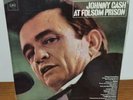 JOHNNY CASH AT FOLSOM PRISON - ORIGINAL 1968 VINYL LP - CBS RECORDS - EXCELLENT