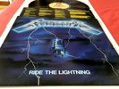 LP Metallica ?– Ride The Lightning A1/B1 84 1st UK press MFN27 EX+/EX+