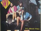 SWV  IT'S ABOUT TIME/LP    1993  IMPORT VINYL   'I'M SO INTO YOU'  VG++
