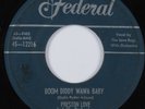 R&B Doo Wop 45 PRESTON LOVE & HIS ORCHESTRA Boom Diddy Wawa Baby FEDERAL HEAR