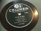 EDITH PIAF :  LA VIE EN ROSE / UN REFRAIN COURAIT DANS LA RUE.  Can. 78.rpm 1947
