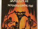 SAMHAIN III November Coming Fire LP Plan 9 ORIGINAL 1st press EX/NM LargeRing