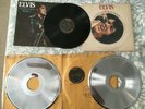 ELVIS PRESLEY: 2 METAL STAMPERS (CPLI 0341-A/ 0341-B: A legendary performer+ LP