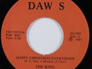 R&B Blues Soul 45 KING Happy Christmas Everybody DAWS VG++ HEAR